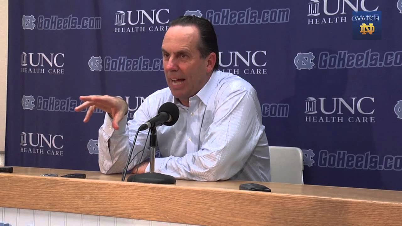 Coach Brey UNC Post Game Presser