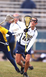 Junior midfielder Alicia Billings brings a six-game scoring streak into this week's games against Delaware and Syracuse.