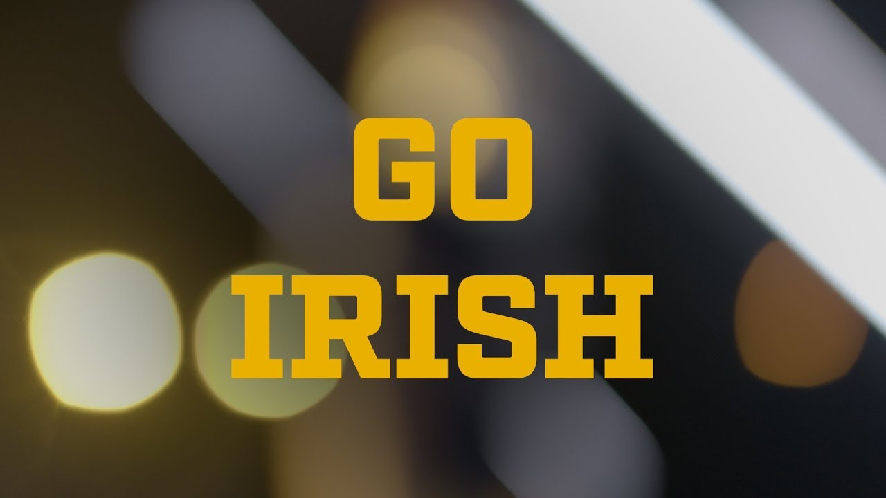 @NDFootball | Go Irish. Beat Wake. (2017)