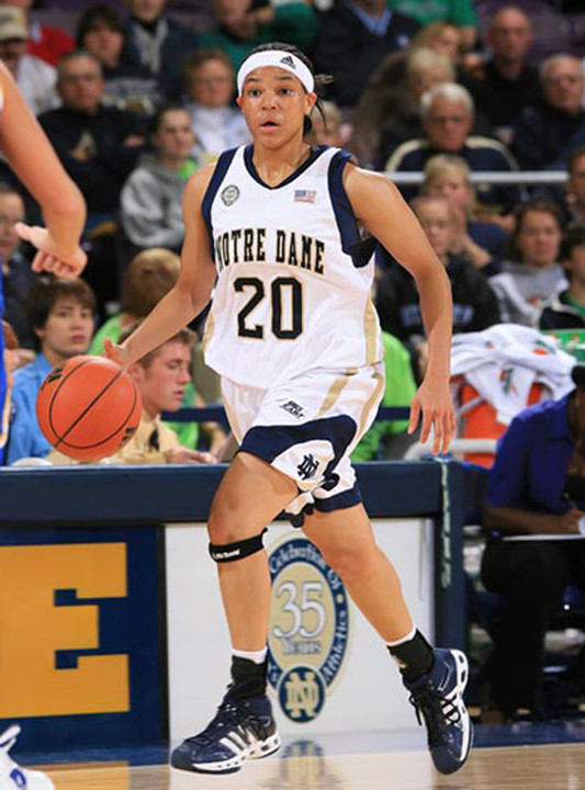 Freshman guard Ashley Barlow tied her career highs with 10 rebounds and four assists in her NCAA Tournament debut Sunday vs. California.