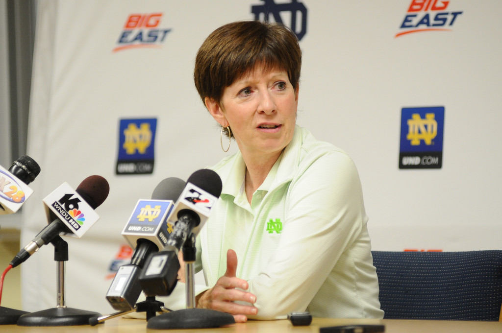 Notre Dame Women's Basketball Media Day 10-11-2012
