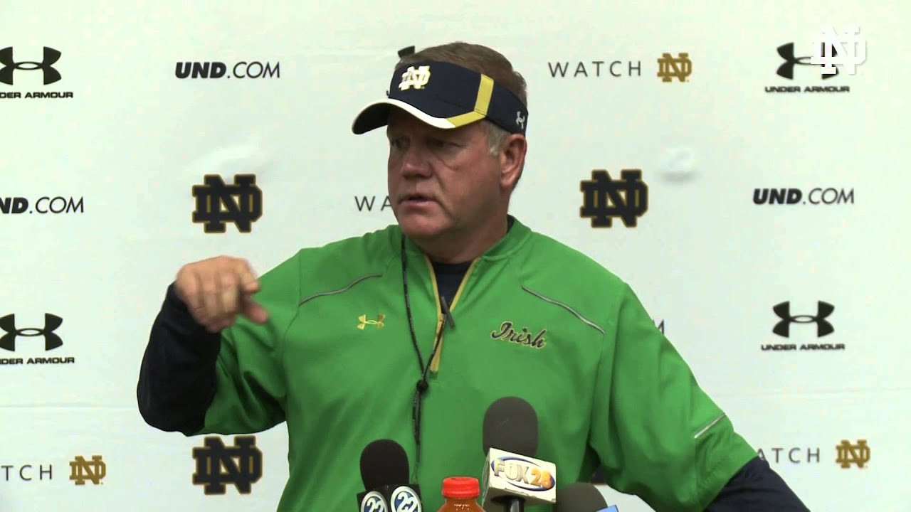 Coach Kelly Media Session - Sept. 10, 2015