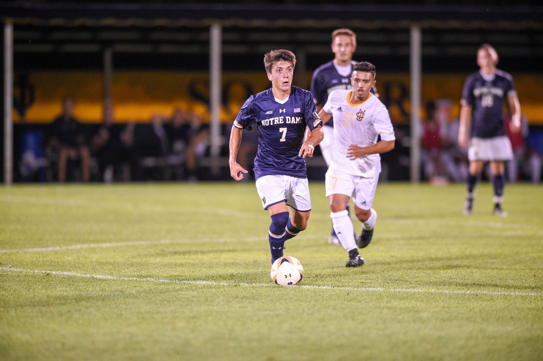 Freshman midfielder Jack Casey