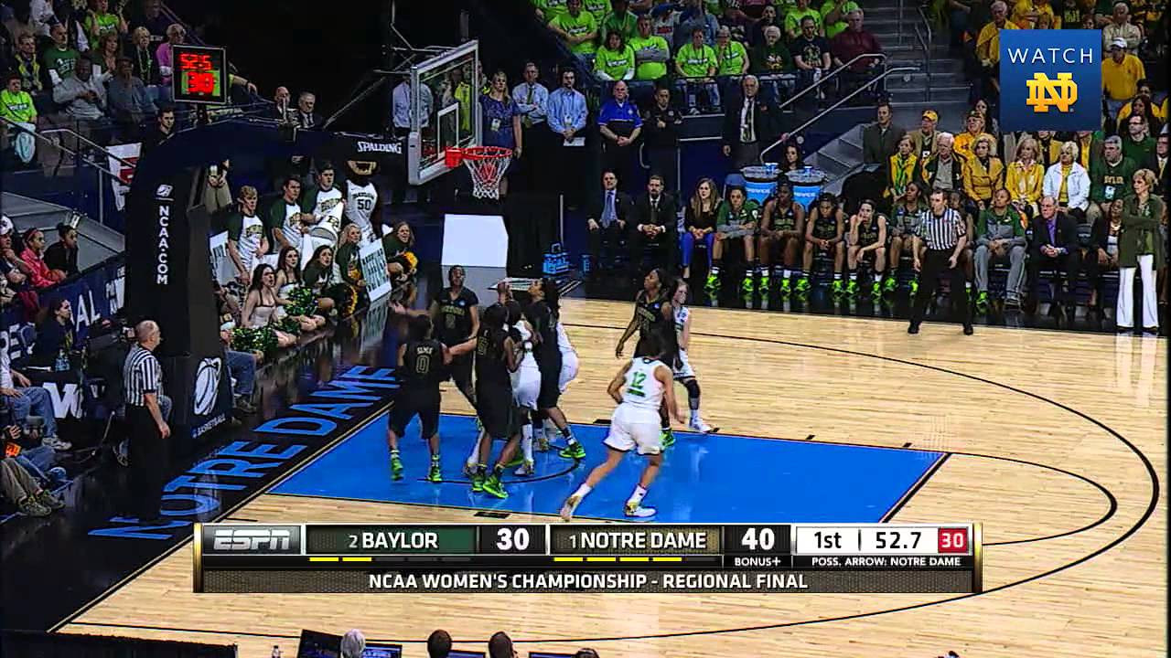 WBB Elite Eight vs. Baylor Highlights