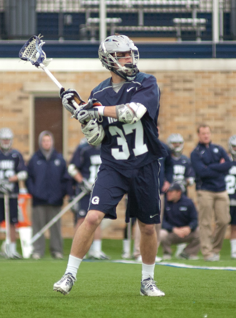 #4 Notre Dame Fighting Irish Men's Lacrosse vs Georgetown Hoyas on 04-14-2013