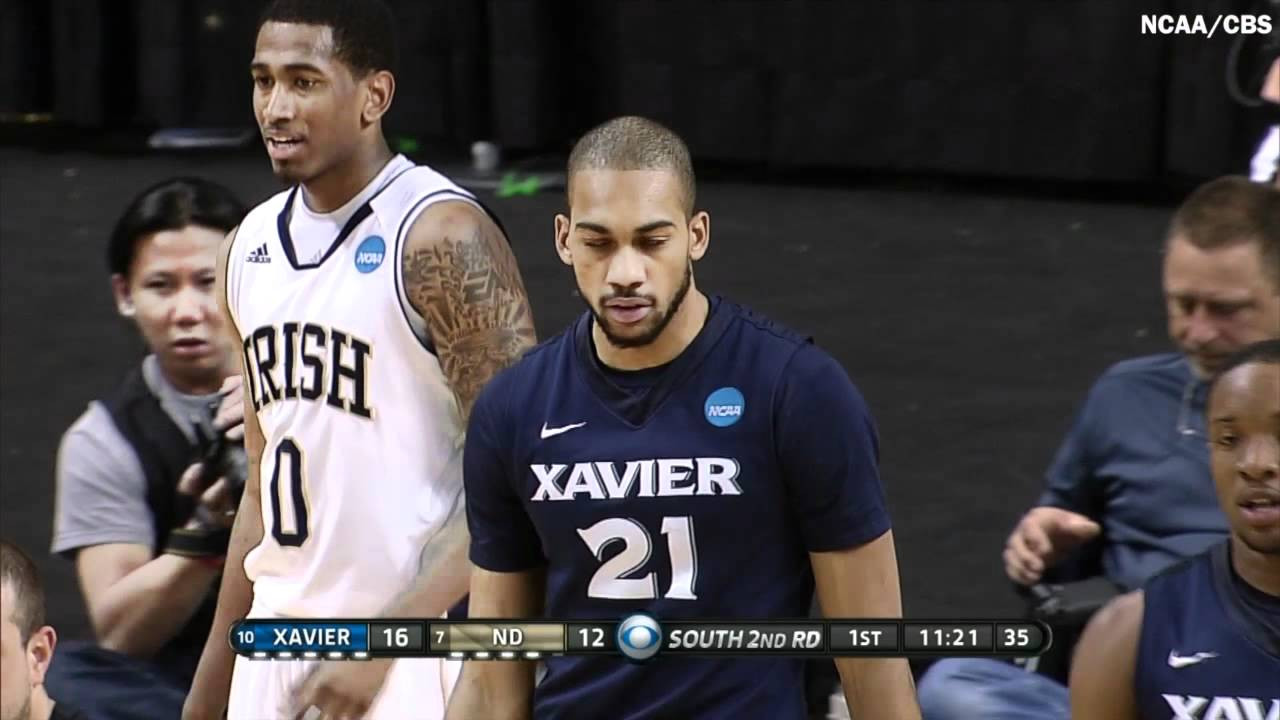 Jack Nolan Takes A Charge - Notre Dame Basketball