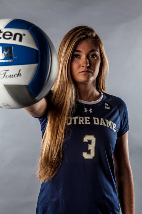 Sophomore Sam Fry attacked at a .433 clip (17 kills) in a 3-0 sweep of Eastern Kentucky Saturday afternoon.