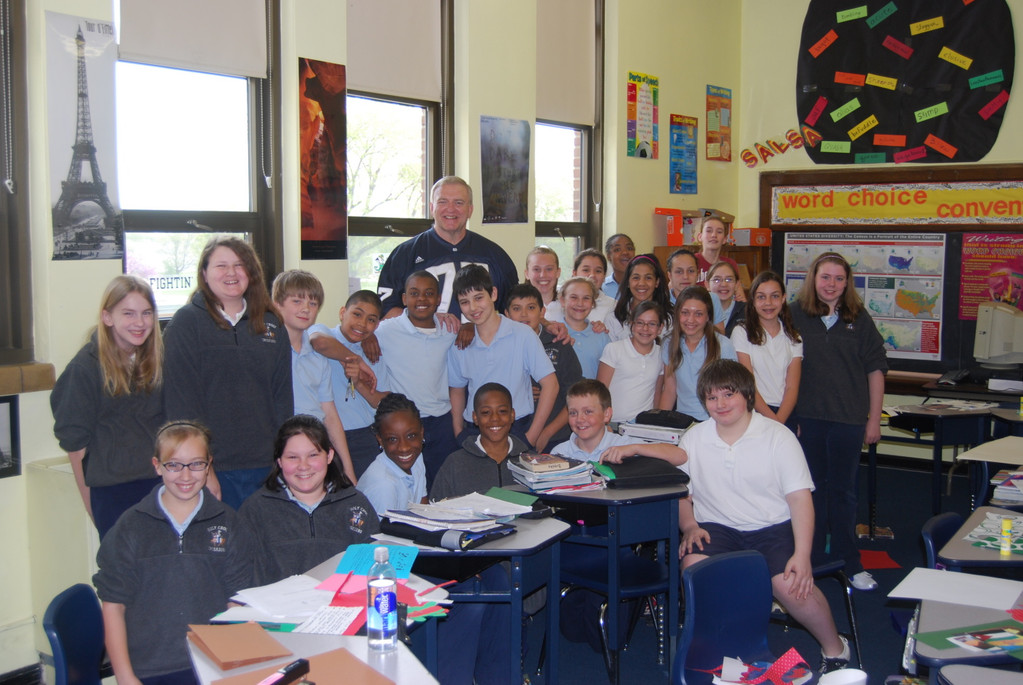 Mike McCoy Speaks at Local School