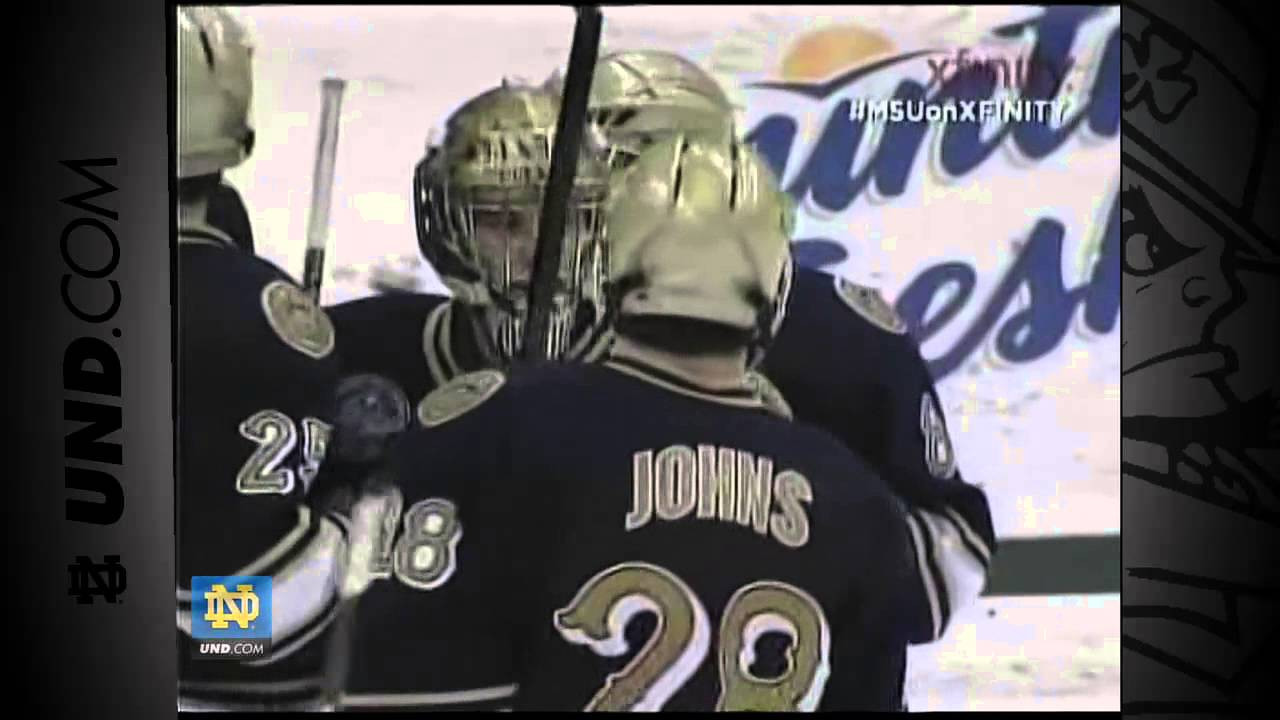 Irish Split Series With Spartans - Hockey