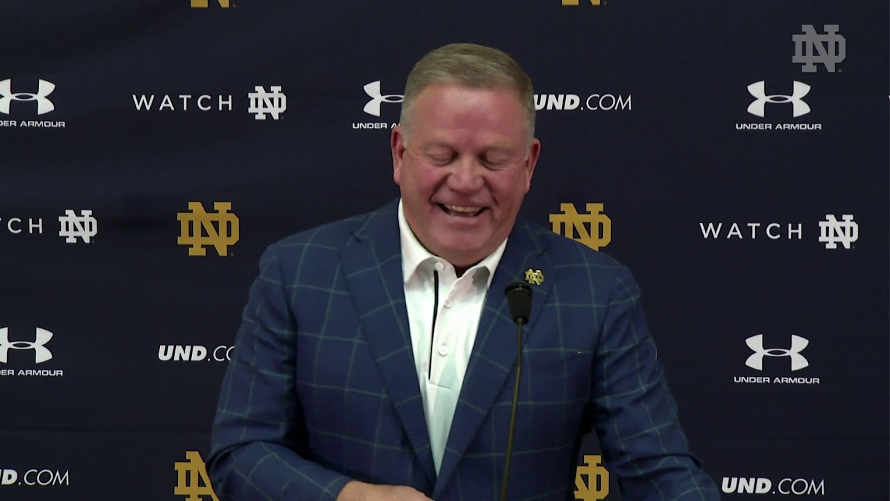 Brian Kelly Press Conference Navy