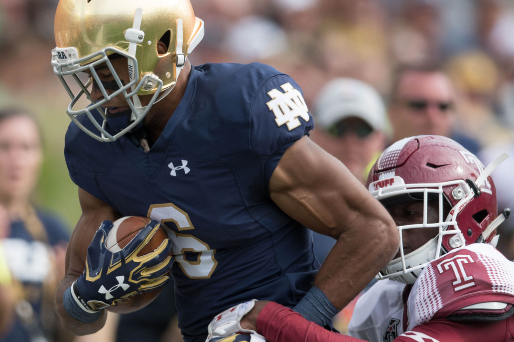 Notre Dame vs. Temple (USATSI)