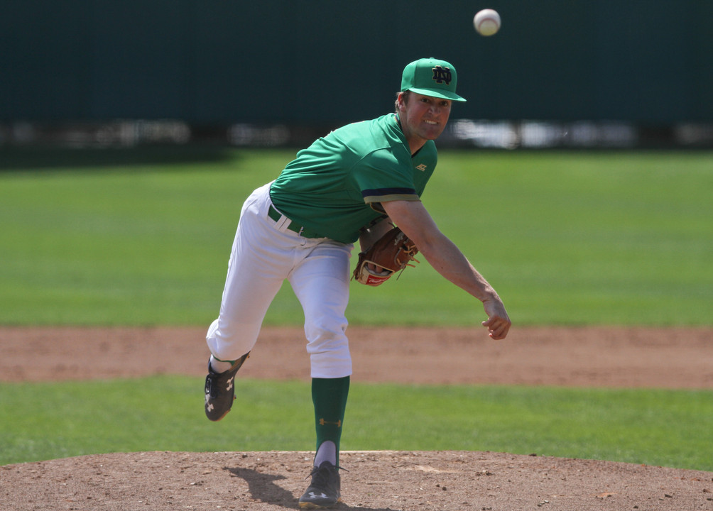 Junior Nick McCarty hurled five shutout innings Wednesday night against Sacramento State to pick up his sixth win of the year.