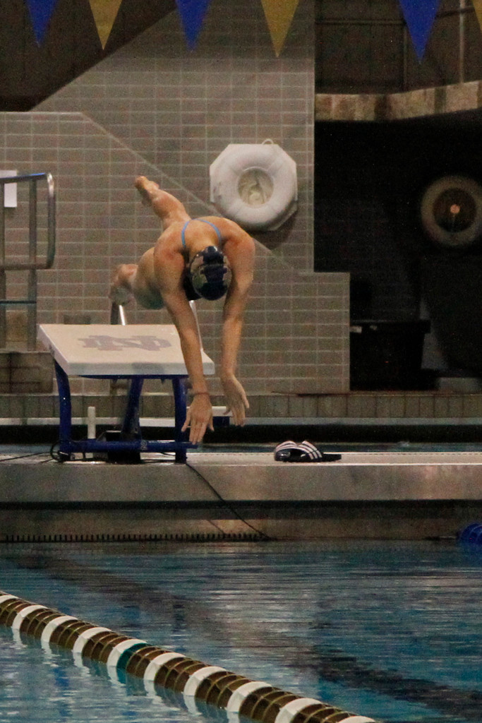 1/21 Men's & Women's Swimming & Diving vs. Michigan State