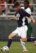 Senior defender Dale Rellas helped Notre Dame into the NCAA quarterfinals for the first time ever as he assisted on Joseph Lapira's game-winner against Maryland last Saturday.
