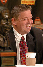 Charlie Weis held his final press conference before Monday's matchup with Ohio State on Sunday morning.