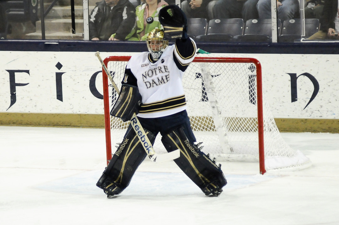 Steven Summerhays stopped all 30 shots he faced in the 1-0 win at Michigan State.  The shutout was his third of the season and fifth of his career.