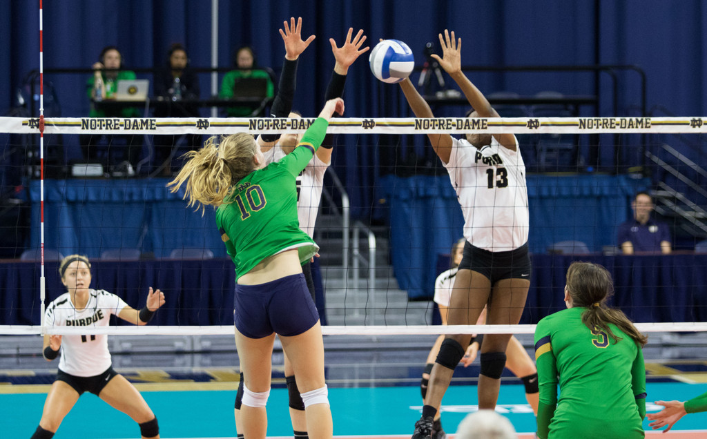 Notre Dame Volleyball vs. No. 24 Purdue