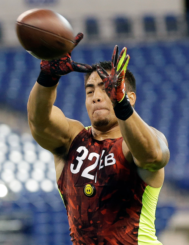 Irish at the NFL Combine (AP)