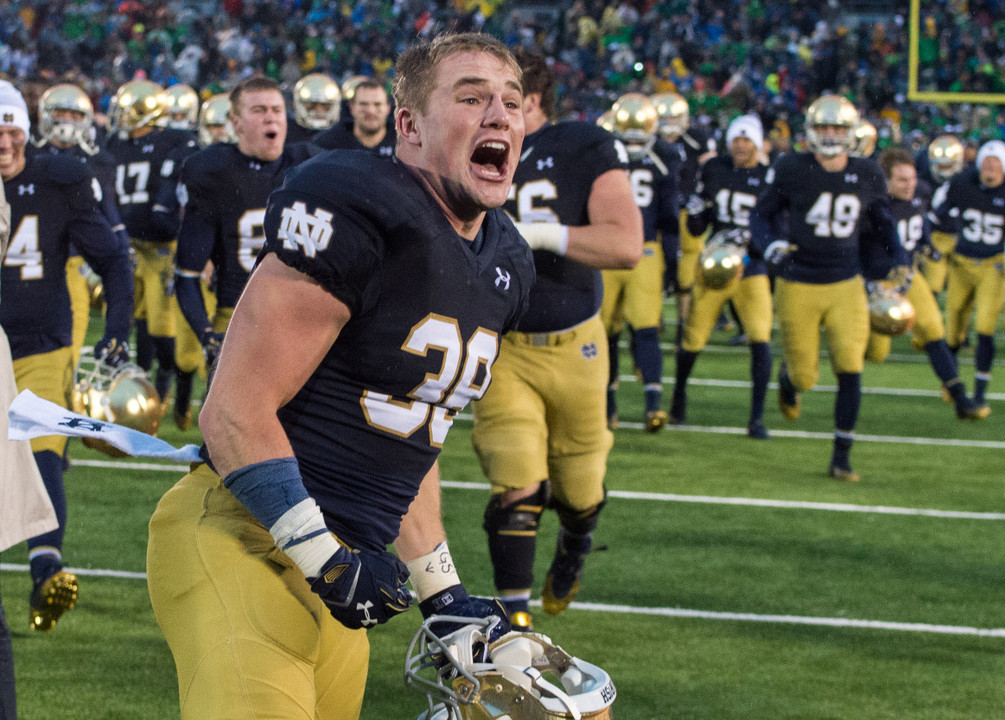 Senior LB Joe Schmidt.