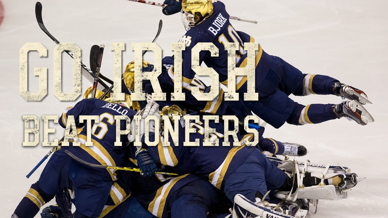 Go Irish Beat Pioneers