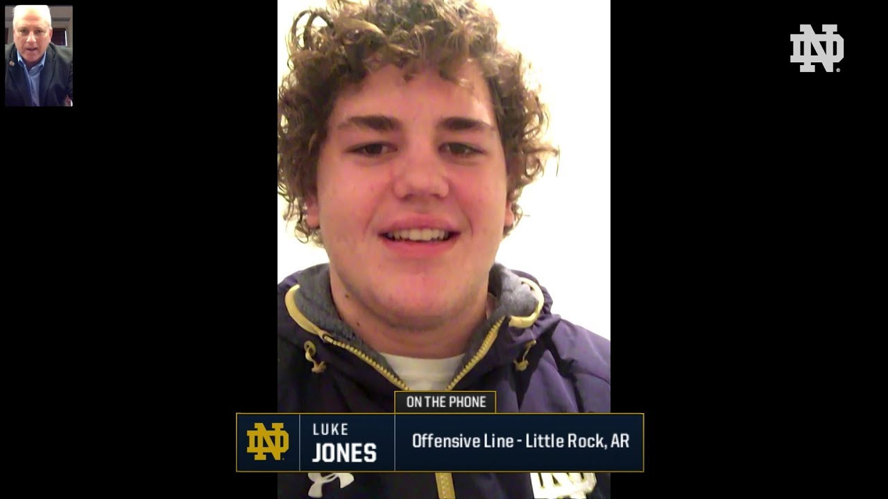 Luke Jones Call | @NDFootball Signing Day (02.07.17)