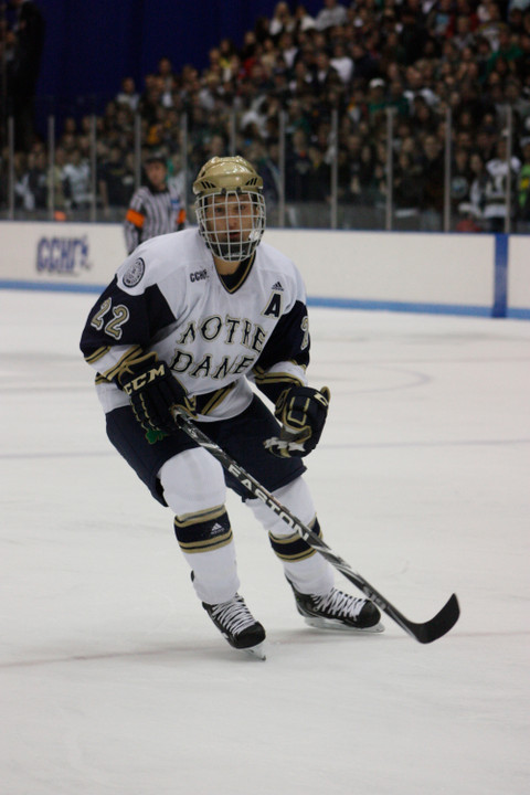 Senior left wing Calle Ridderwall enters Sunday's game with seven goals and four assists for 11 points on the season.