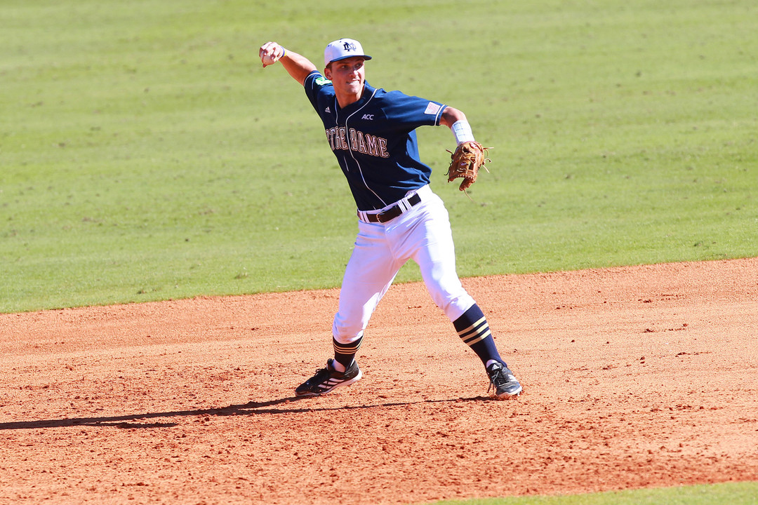 While not quite the mound like his summer ball experience, Phil Mosey threw the ball around the diamond while playing at 1B, 3B and SS in 2014.