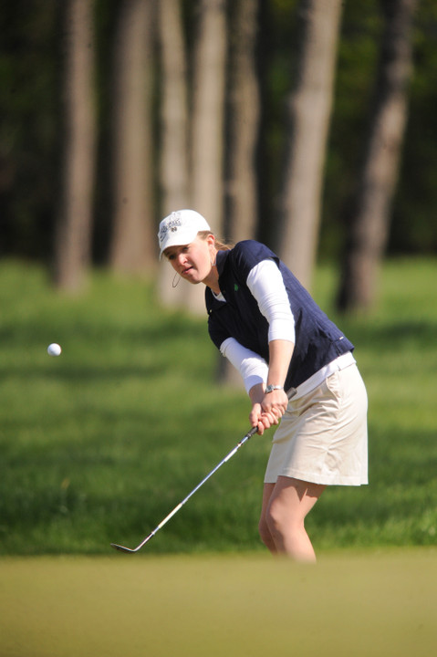 Becca Huffer graduated with honors from Notre Dame in 2012.