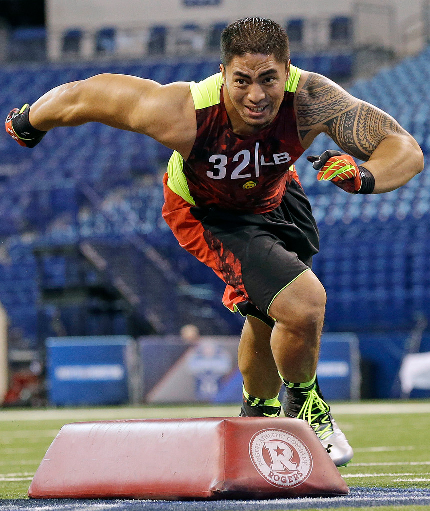 Irish at the NFL Combine (AP)
