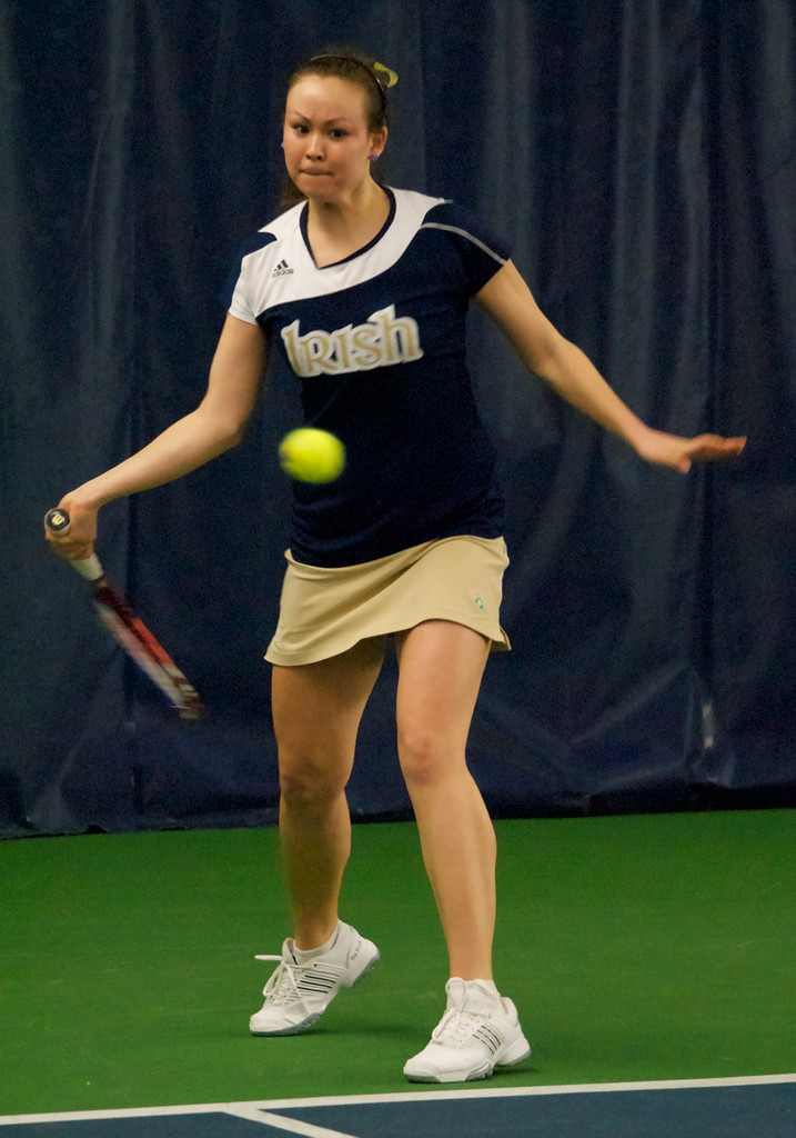 3/2/11 Women's Tennis vs. Iowa
