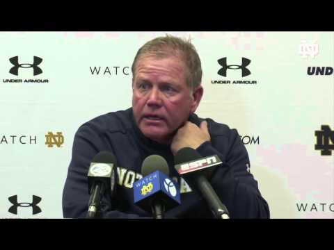 Coach Kelly Post Game Presser - Clemson