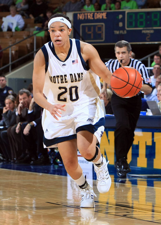 Sophomore guard Ashley Barlow tossed in a career-high 23 points on 8-of-12 shooting and grabbed seven rebounds in Tuesday's 81-80 loss to DePaul.
