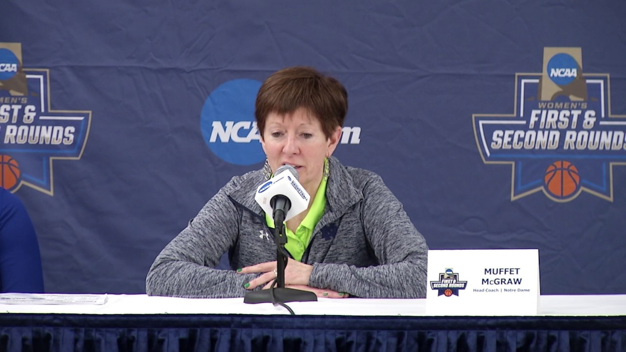 Muffet McGraw Pregame Press Conference - Purdue