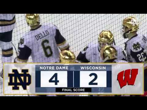 Highlights | @NDHockey vs. Wisconsin (2018)
