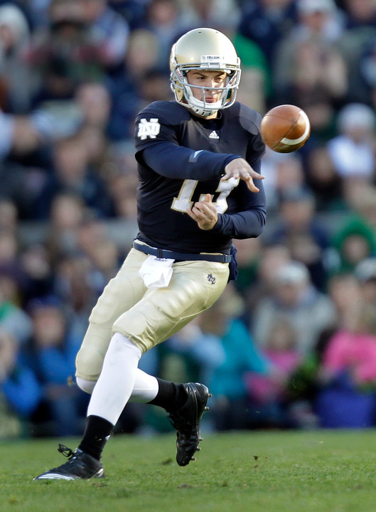 Freshman Tommy Rees will take over the starting quarterback duties for the Irish against Utah next weekend.