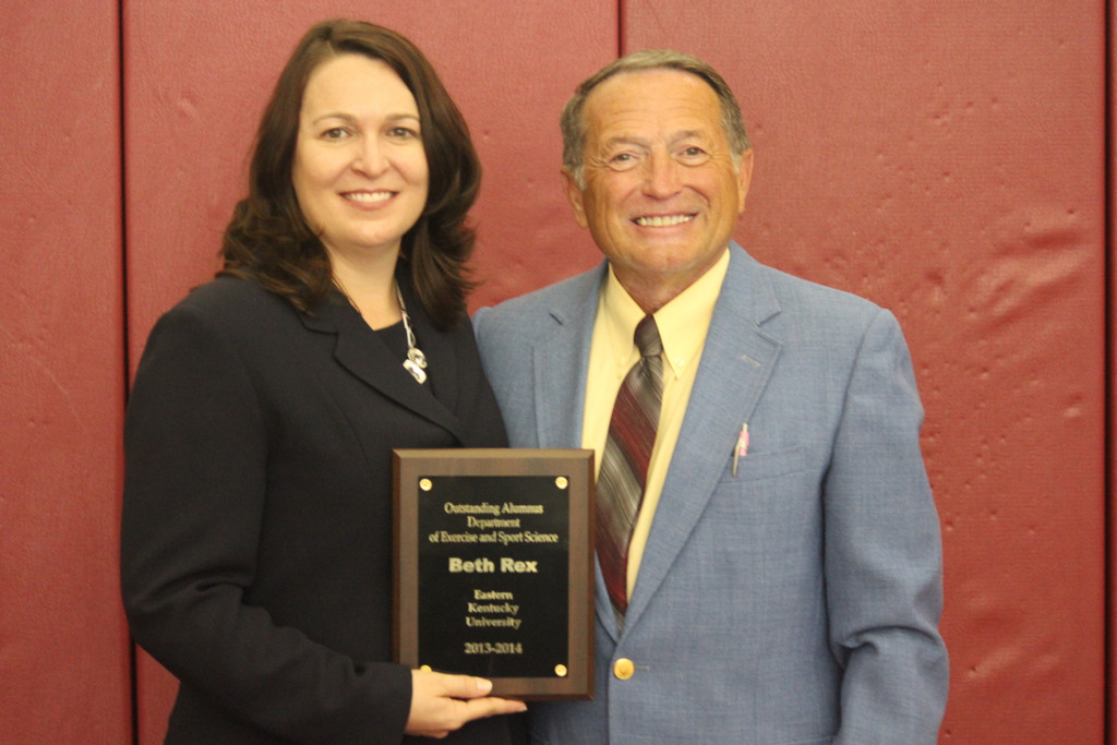 Eastern Kentucky University Department of Exercise and Sport Sciences 2014 Outstanding Alumnus Award Ceremony