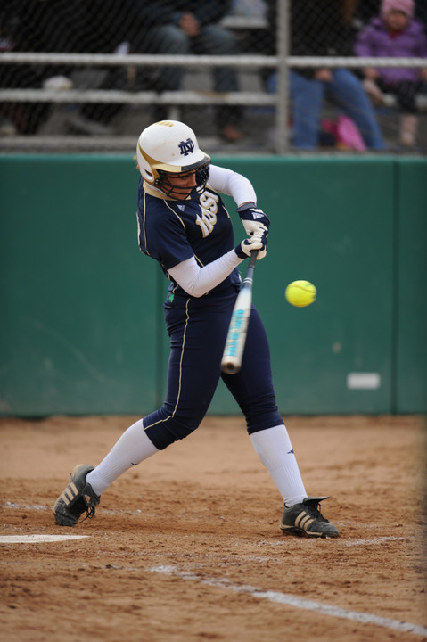 The Irish got a huge boost from sophomore Erin Marrone and her grand slam against Seton Hall.
