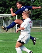 Fifth-year defender Melissa Tancredi already has picked up three BIG EAST defensive player-of-the-week honors in '04.