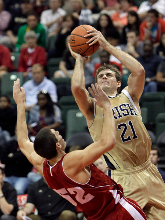 Tim Abromaitis was named to the BIG EAST Weekly Honor Roll after leading the Irish to four victories last week.