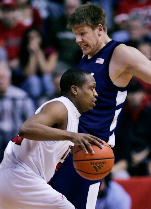 Men's Basketball vs. Rutgers, 02/17/2008 (AP)