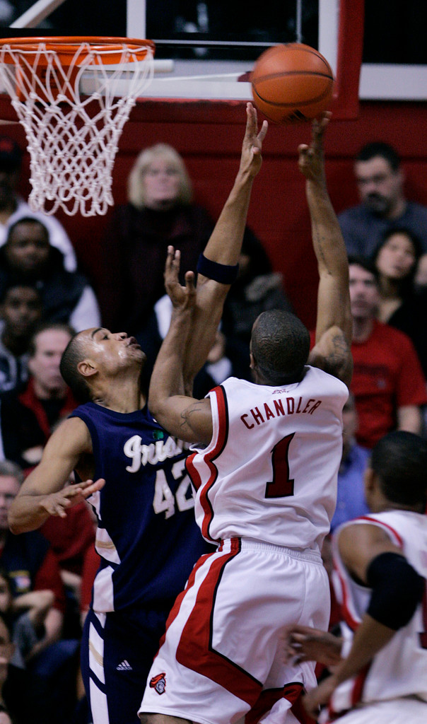 Men's Basketball vs. Rutgers, 02/17/2008 (AP)