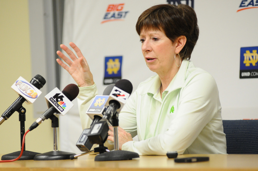 Notre Dame Women's Basketball Media Day 10-11-2012