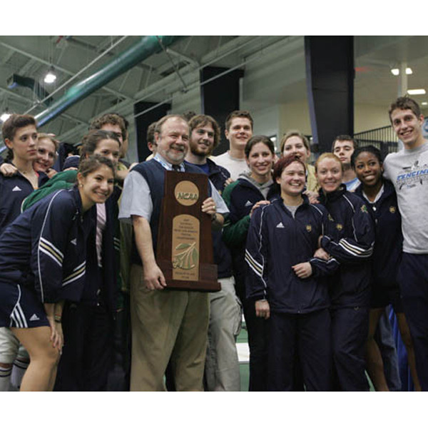 Notre Dame Women's Fencing 2007 Photo Gallery (photos by Jim O'Connor and Chris Pedota)
