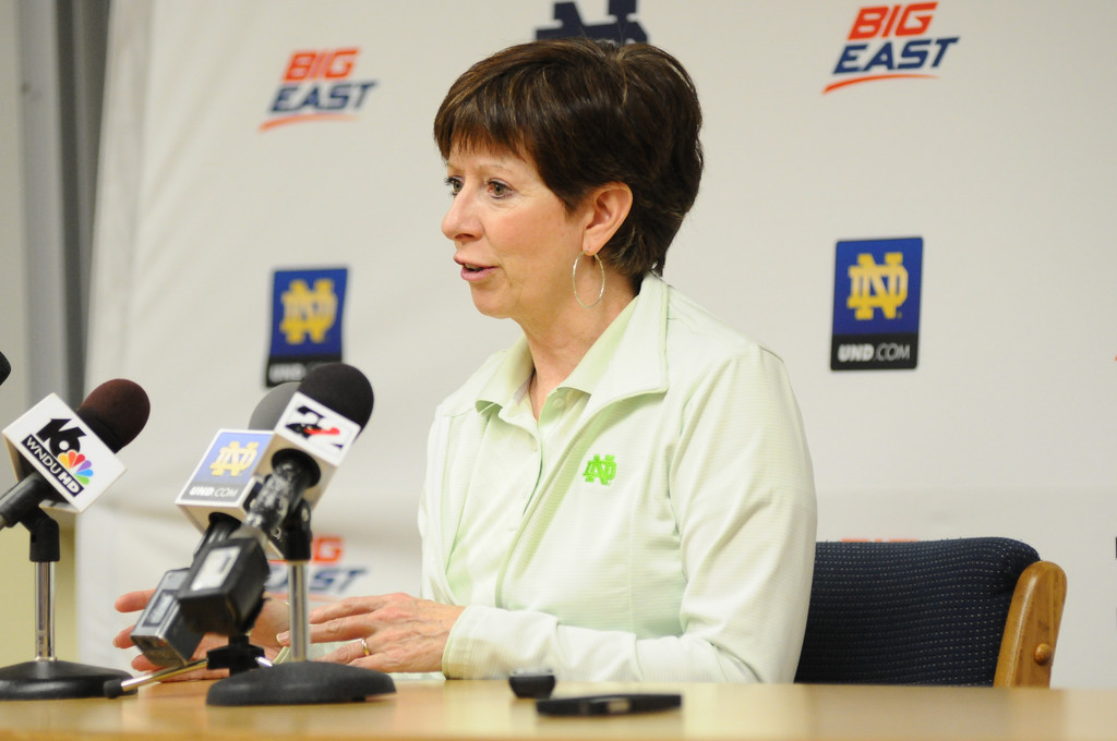 Notre Dame Women's Basketball Media Day 10-11-2012