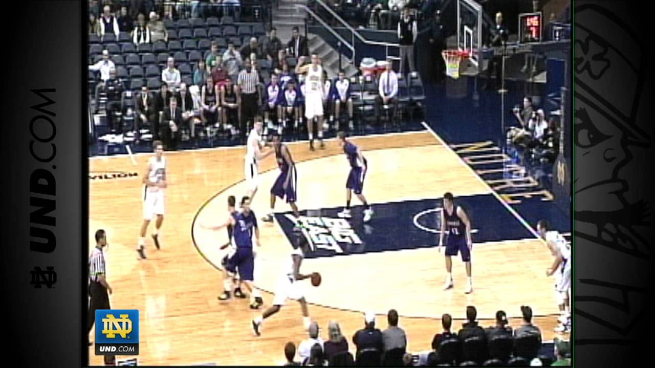 Notre Dame Men's Basketball vs. Stonehill Highlights - Nov. 7, 2011