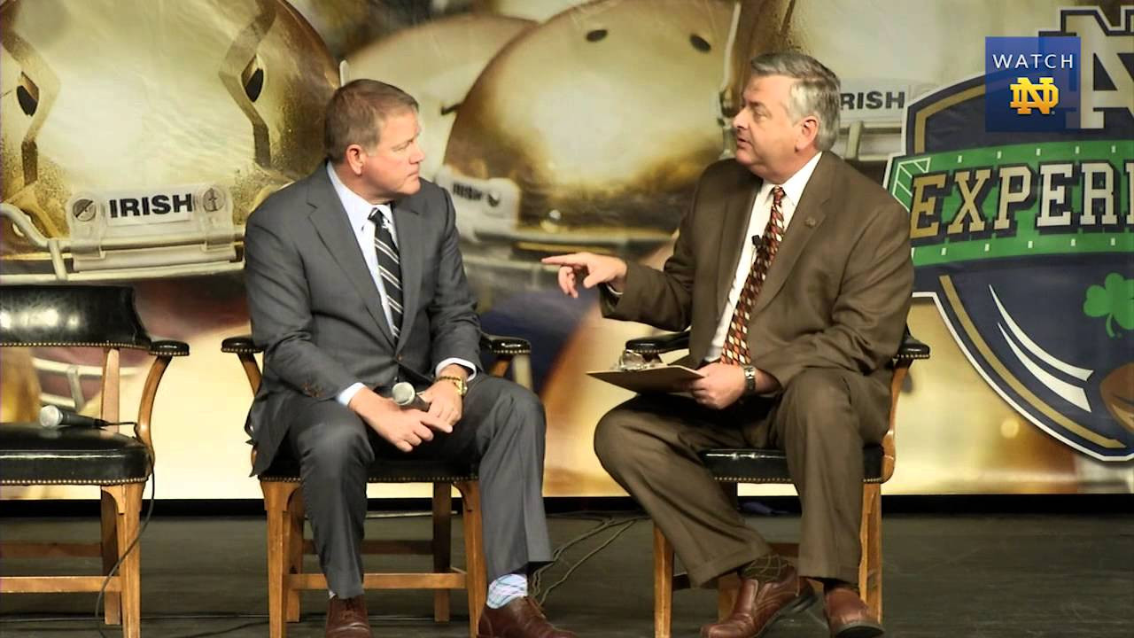 FB - Brian Kelly at Northwestern Luncheon