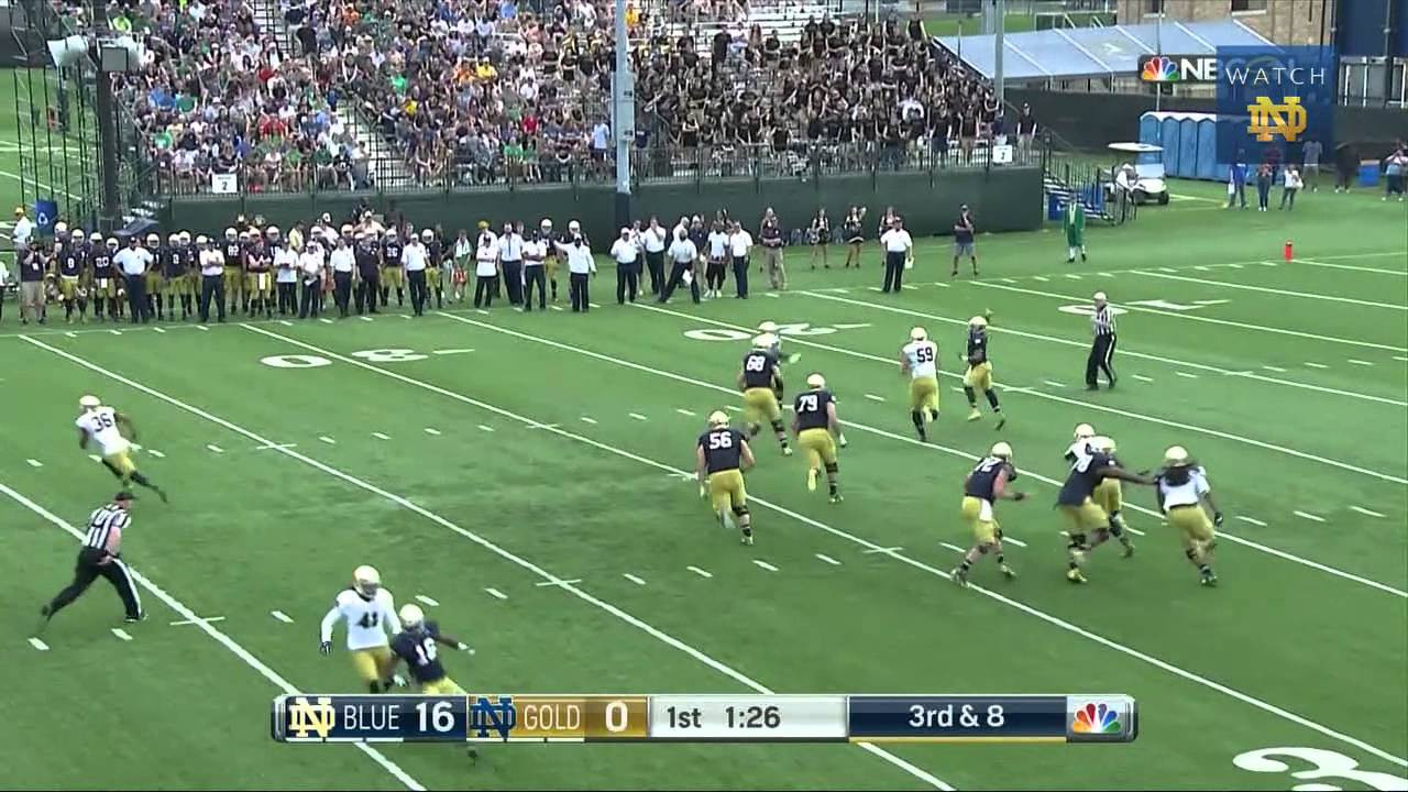 FB - Blue-Gold Game Highlights