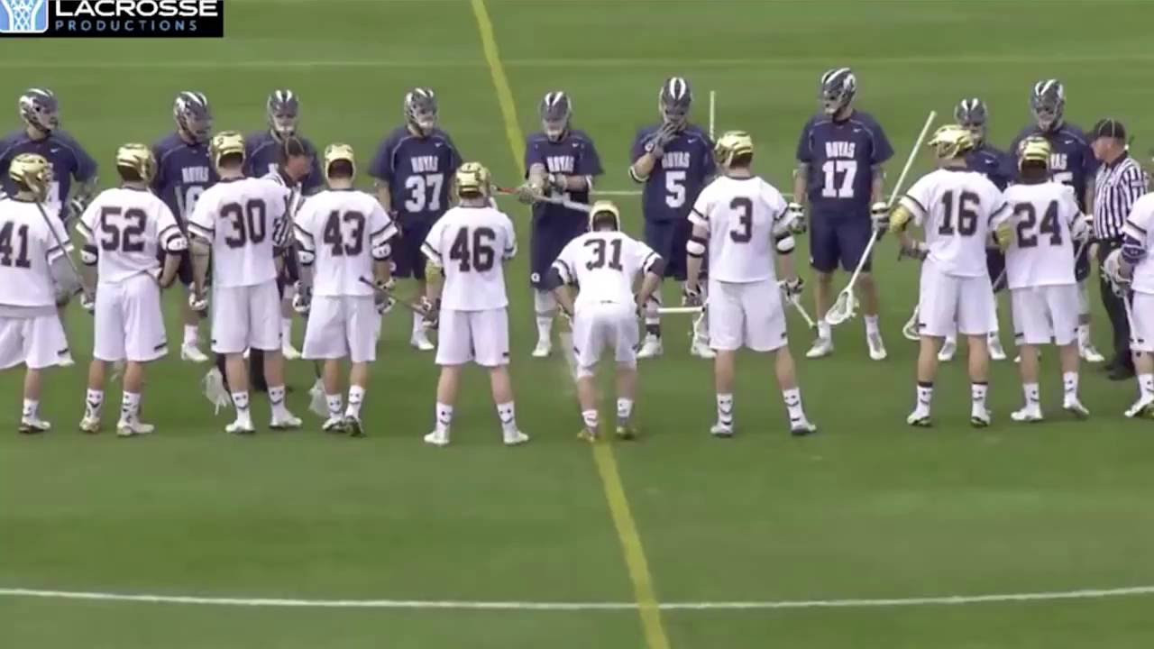Notre Dame vs. Georgetown Men's Lacrosse Highlights
