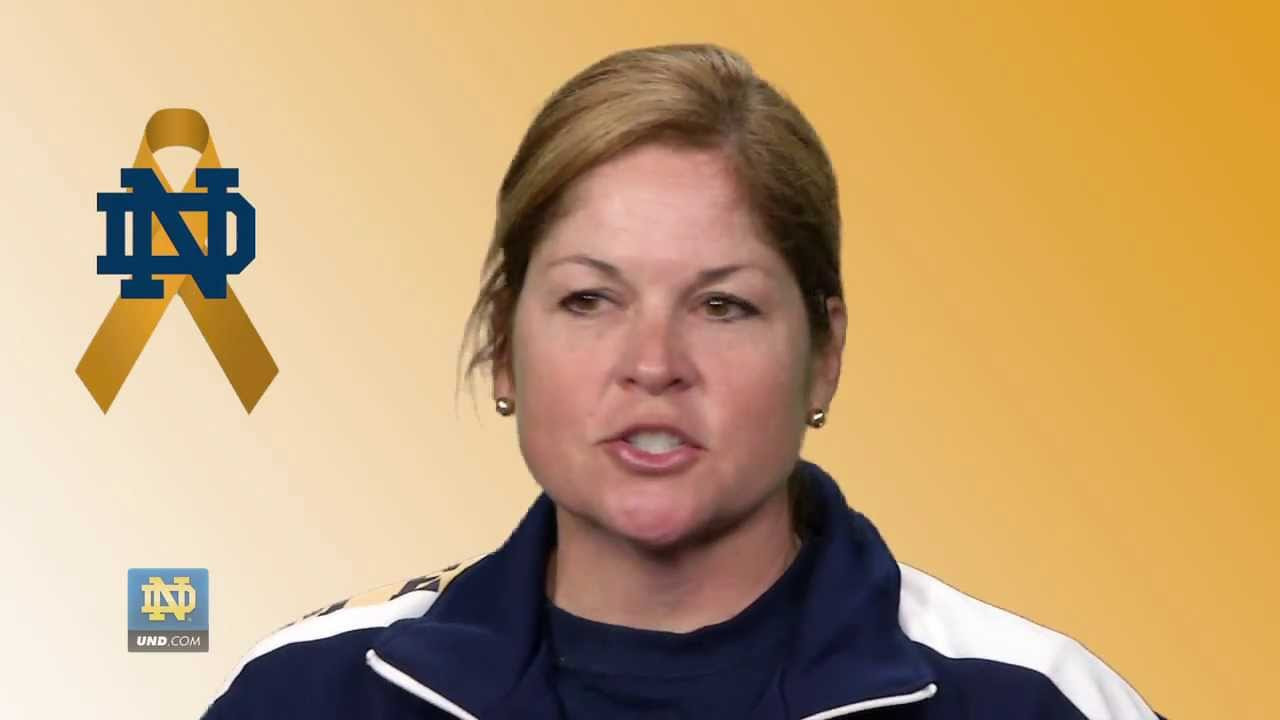 Notre Dame Softball- Strike Out Cancer Weekend 2013