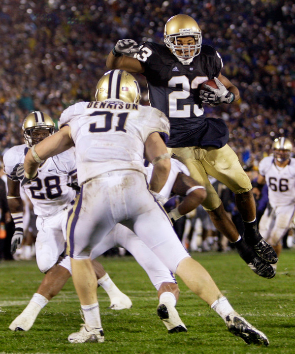 Junior wideout Golden Tate.